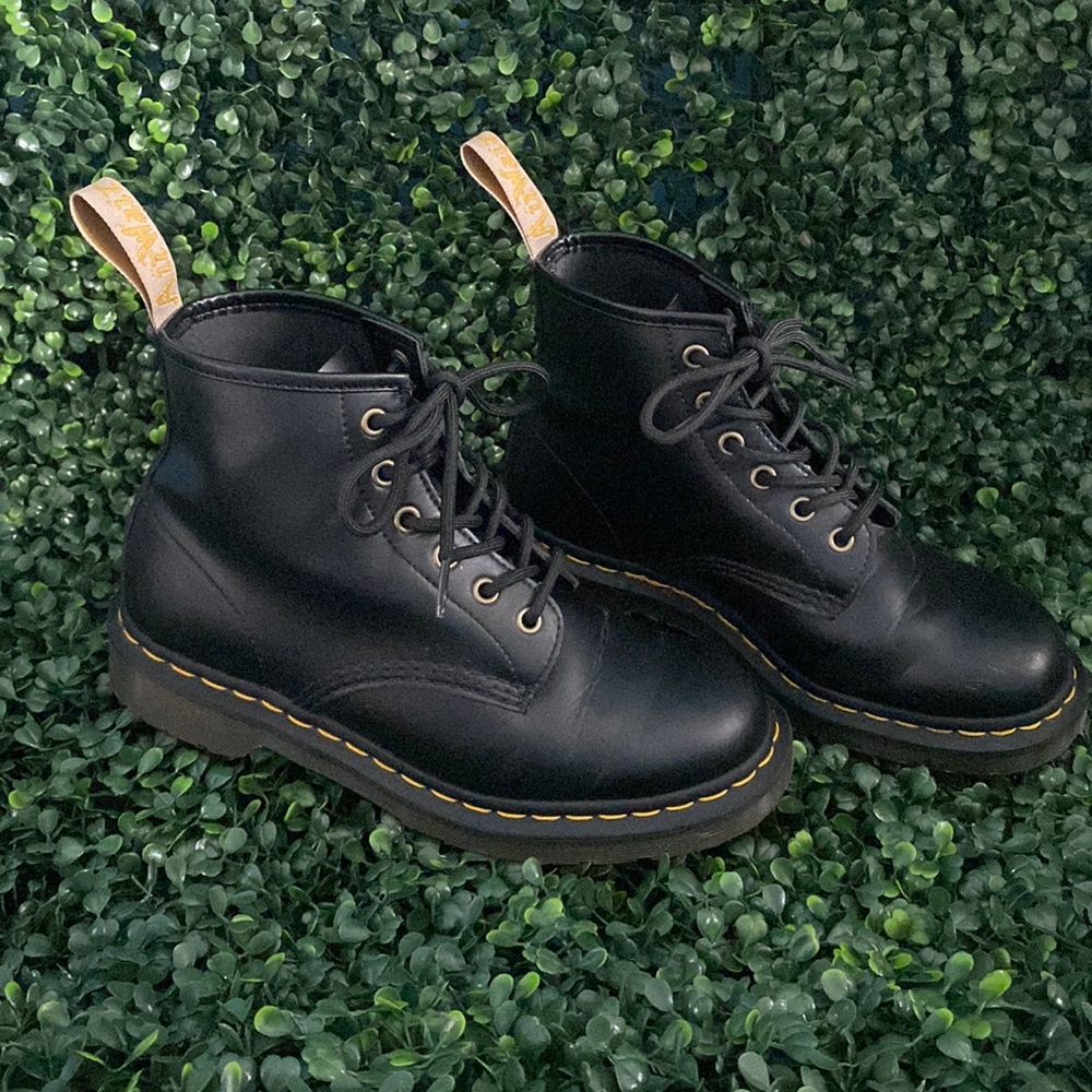 Dr. Martens Black Combat Boots